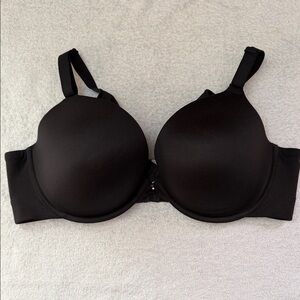 Cacique Boost Plunge Push Up Bra Smooth Molded Cup Lane Bryant Plus Size 46D